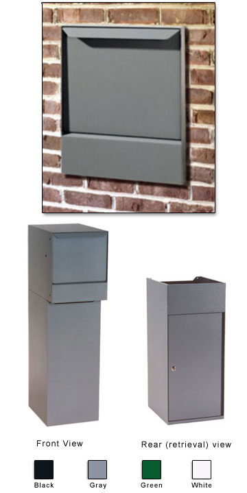 Locking Wall Mount<BR>Package Drop